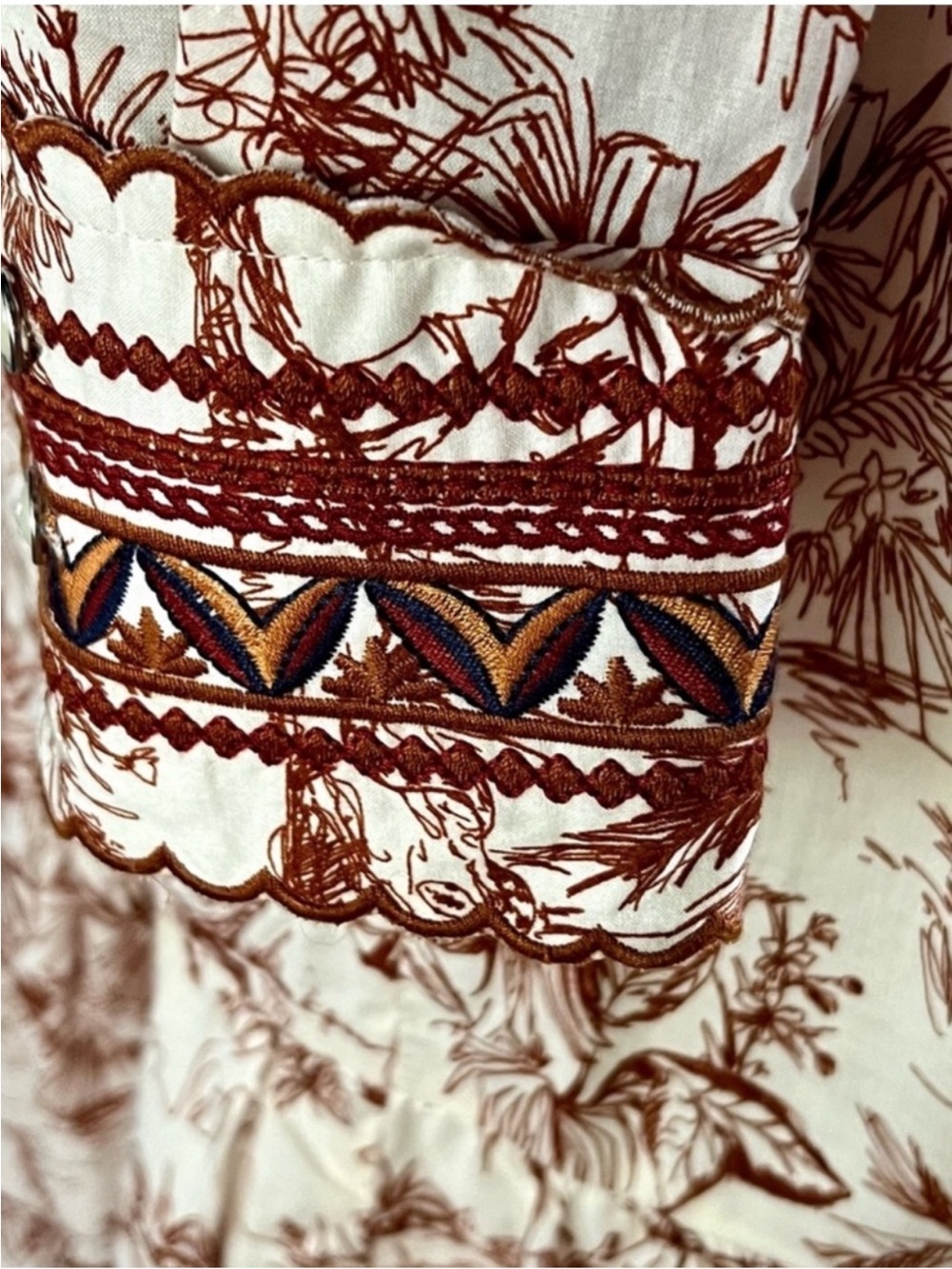 JOHNNY WAS Rho Tiered Midi Dress - Picture 5 of 8